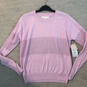 Spiritual Gangster On the Go Sweater NWT Lilac - Large (Medium)